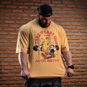Oversized Take It Easy (BANANA CREAM)