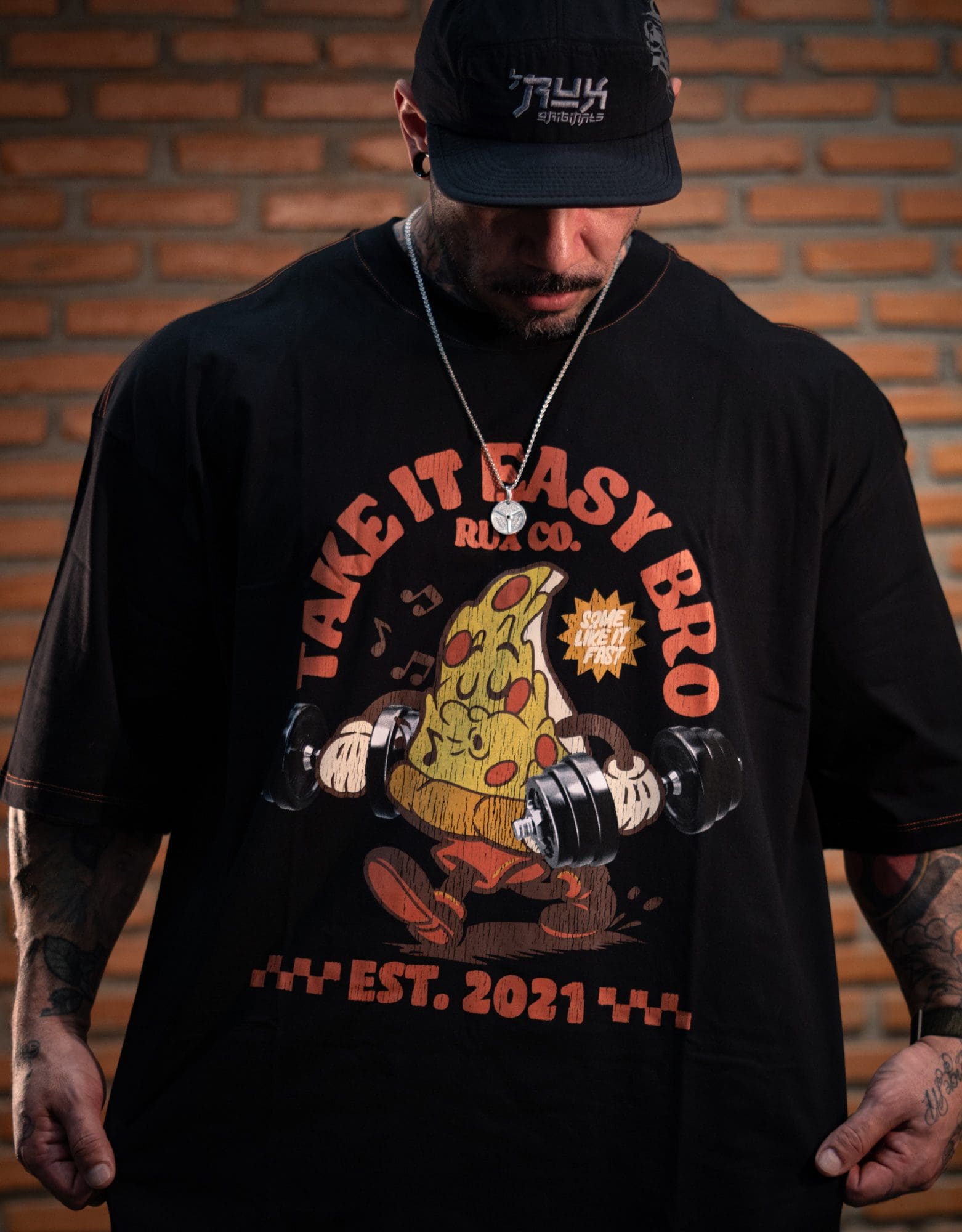 Oversized Take It Easy (BLACK) - Imagem 3