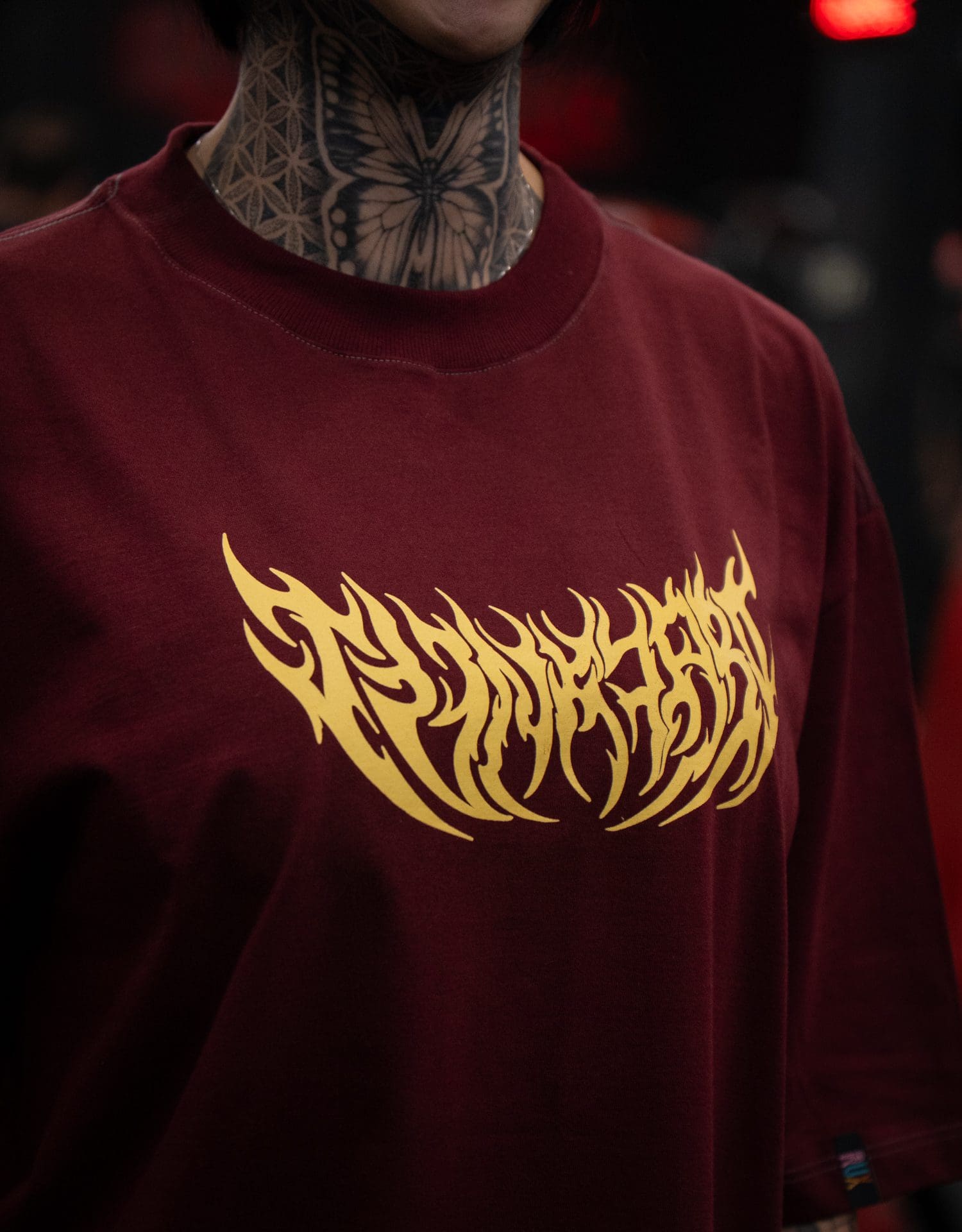 Oversized 0% Talent (BORDÔ) - Imagem 6