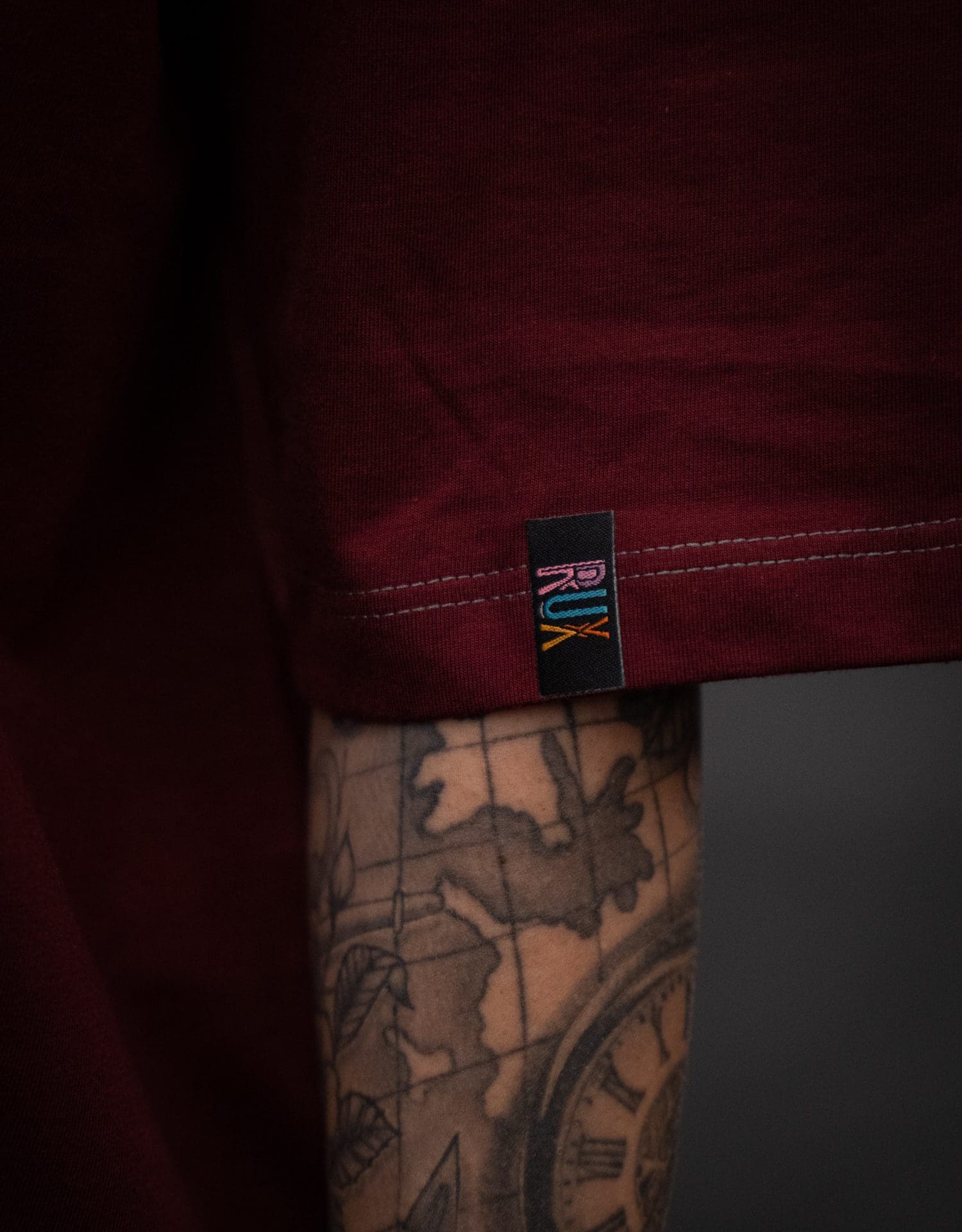 Oversized 0% Talent (BORDÔ) - Imagem 8