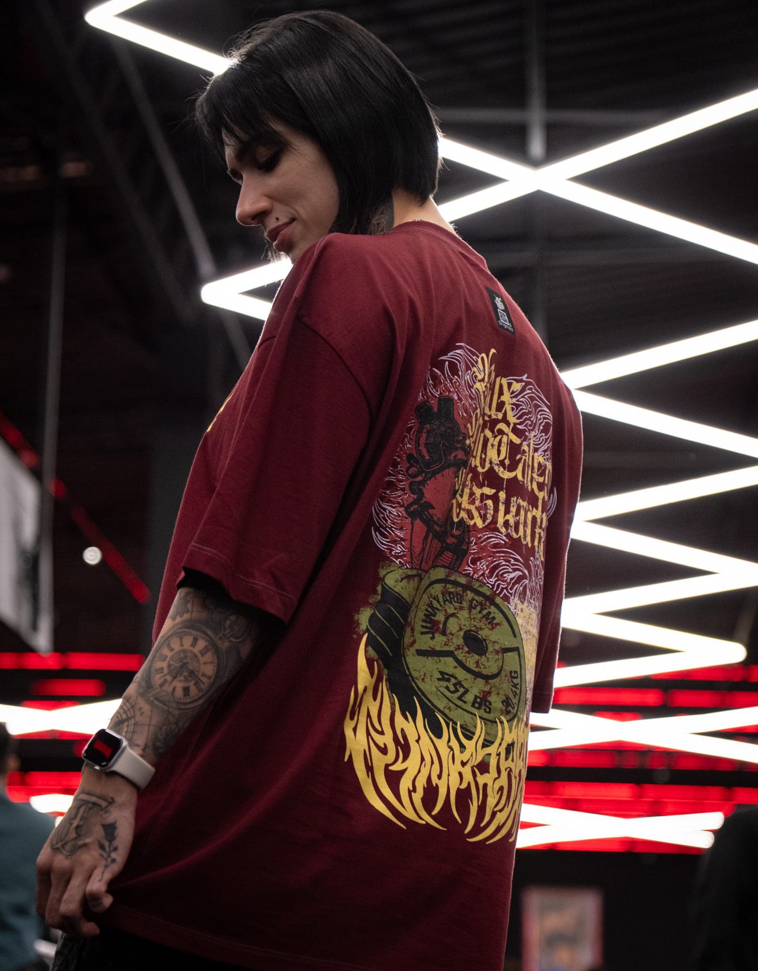 Oversized 0% Talent (BORDÔ) - Imagem 2